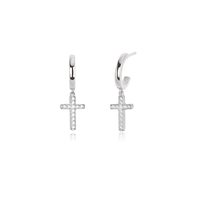 Orecchini Mabina Donna Orecchini In Argento E Zirconi in Argento Zirconia 563281 - 563281